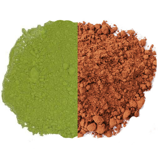 Organic Cocoa Matcha Tea - A decadent blend of rich cocoa and vibrant matcha green tea for a creamy, antioxidant-rich indulgence.
