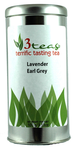 Lavender Earl Grey Black Tea - A fragrant blend of classic Earl Grey with soothing lavender for a floral and citrusy tea experience