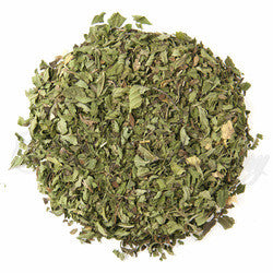 Organic Peppermint Green Tea - A refreshing blend of green tea and natural peppermint leaves for a soothing, invigorating experience.