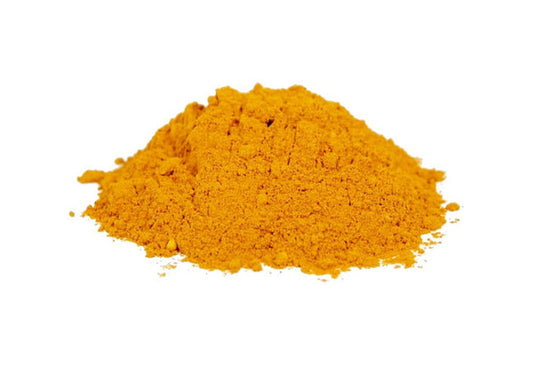 Organic Turmeric Herbal Tea Powder - A vibrant, earthy blend of turmeric with warming spices, rich in antioxidants and perfect for a soothing tea experience
