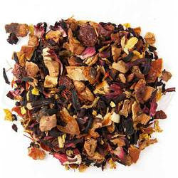 Vanilla Citrus Herbal Tea - A delightful caffeine-free blend of creamy vanilla and zesty citrus for a smooth, refreshing, and aromatic experience.