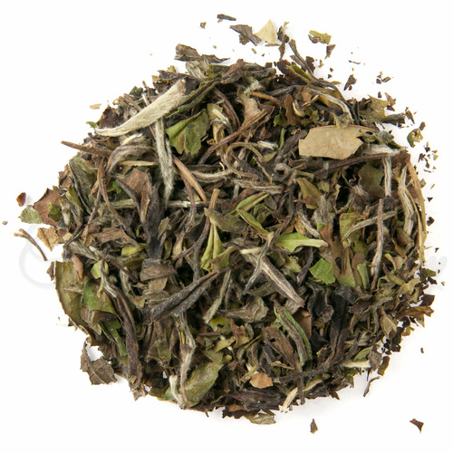 Organic Pai Mu Tan White Tea - A delicate and smooth white tea with floral notes and a naturally sweet finish, crafted from the finest young tea leaves.